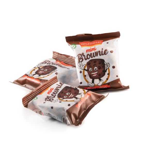 Brownies Choco-Chips Bolsa 10u / 250g
